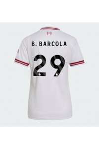 Liverpool Bradley Barcola #29 Fotballdrakt Borte Klær Dame 2026-27 Korte ermer